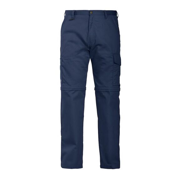 Projob Mens Zip-Off Cargo Pants / Navy - Picture 1 of 4